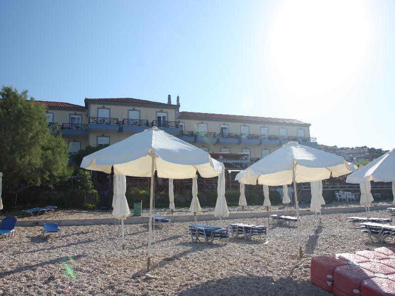 Pebble Beach Hotel Plomari ภายนอก รูปภาพ
