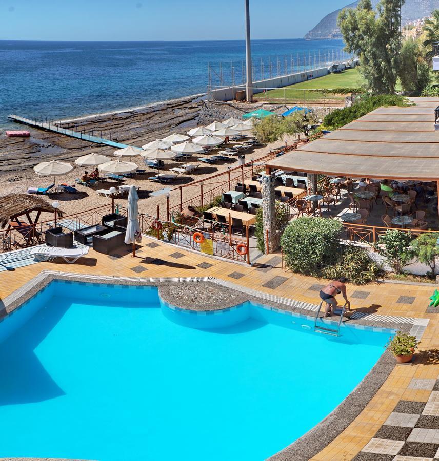 Pebble Beach Hotel Plomari ภายนอก รูปภาพ